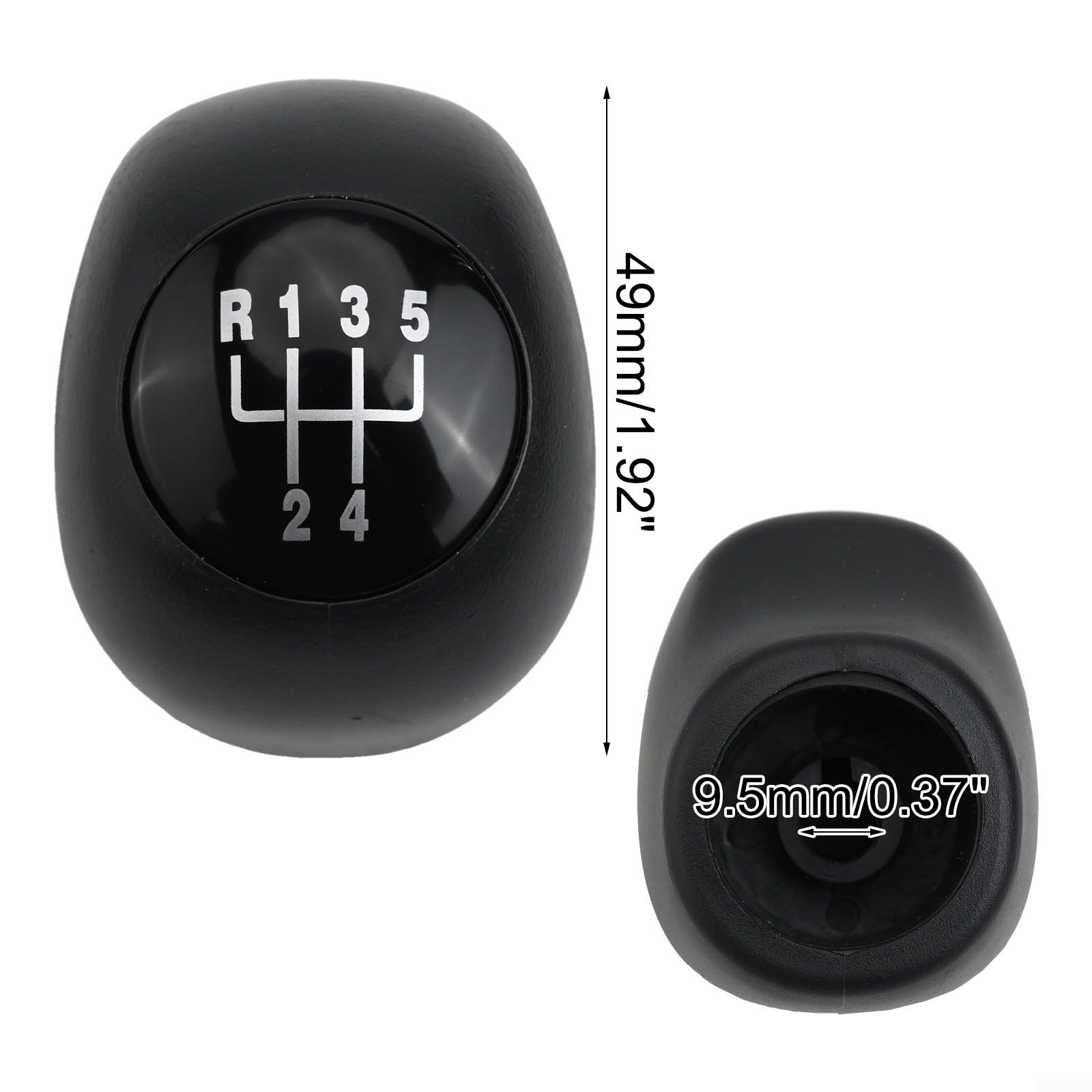 Pommeau De Levier De Vitesse Pour Fiat Ducato/Relay/Boxer (1994-2006) – Design Léger, 5 Vitesses, Matière ABS – Confort Et Prise En Main