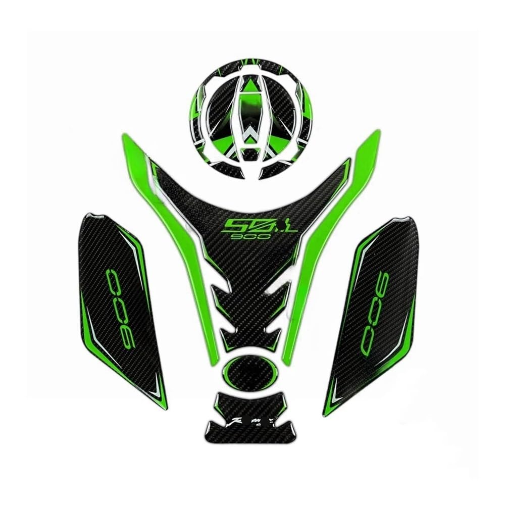 Motorbike Tank Protector Motorcycle Fuel Tank Sticker Oil Gas Cap Cover Protector Decals Kit Accessories for Z900 2022 2023 Decal