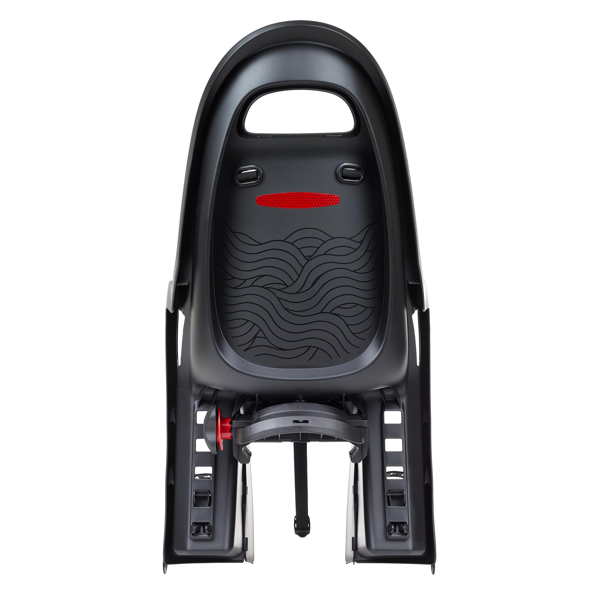 Polisport Groovy Maxi CFS Siège Vélo Arrière pour Enfant – Siège Bébé 9 Mois–6 Ans/Jusqu’à 22 kg, Repose-Pieds Réglables, Montage sur Porte-Bagages
