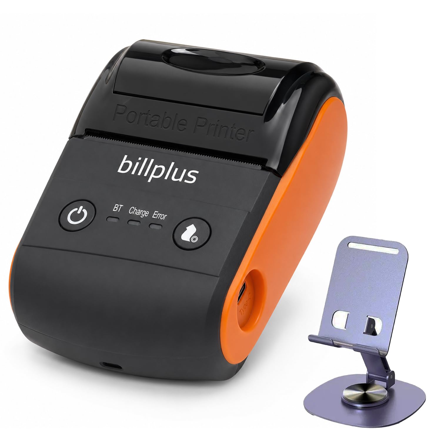 2-in-1 thermal receipt & label printer | 58mm, 2000 mah battery. | 90 mm/s print speed, 2000 mah rechargeable battery, 12 months of billplus starter, receipt and label modes
