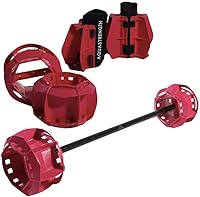 Vista 8 de Aquastrength Ultimate Bundle - Equipo funcional para ejercicios de piscina Pesas de agua Barbell, campanas y aletas Enlace a Ejercicios