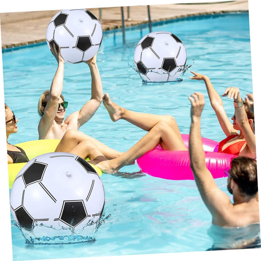 YARNOW Palloni Gonfiabili Da Spiaggia Per Divertimento Per Giochi Piscina Materiale Leggero E Sicuro Per Feste E Attività All 3 * 4