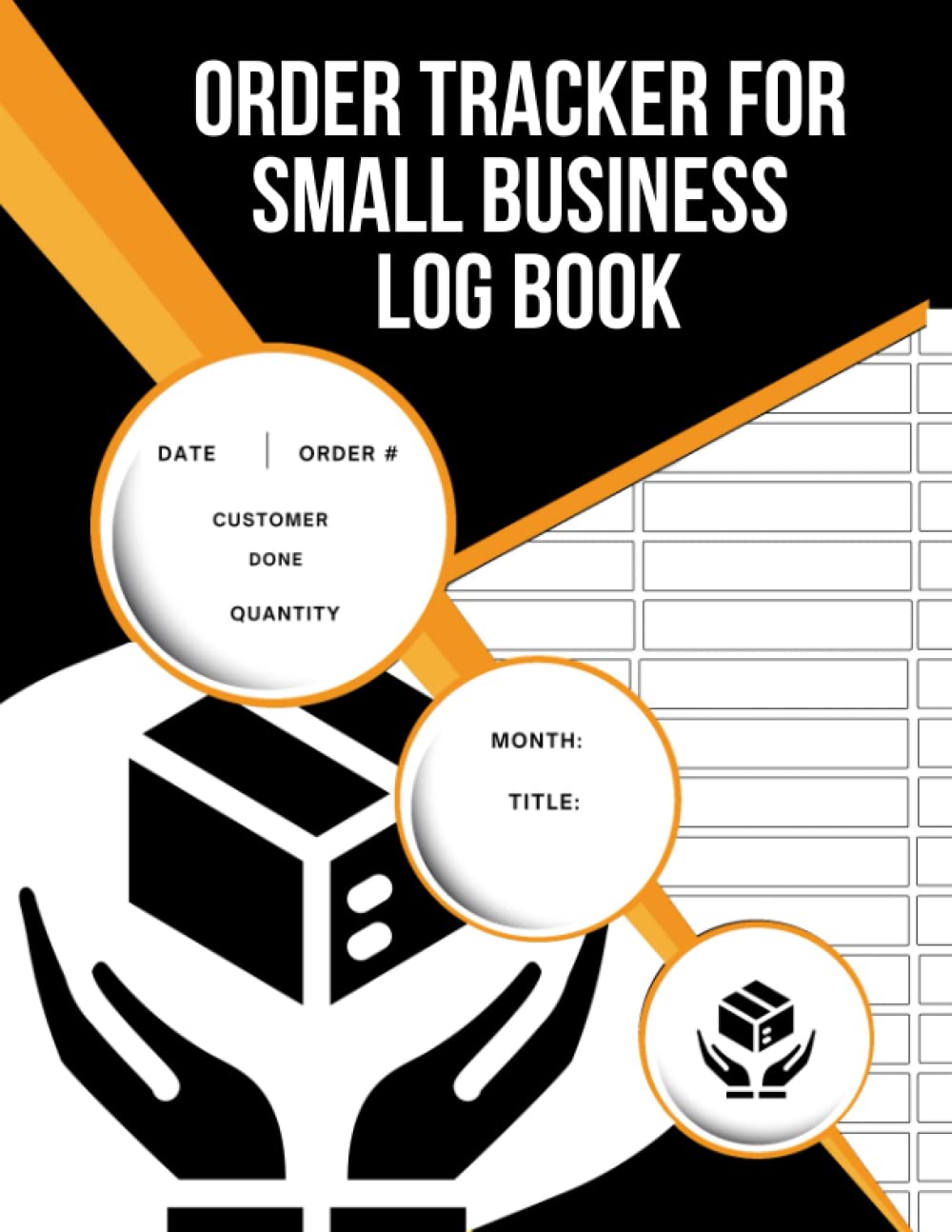 order tracker for small business log book: Sales Order Log Keep Track of Your Customer, for small business