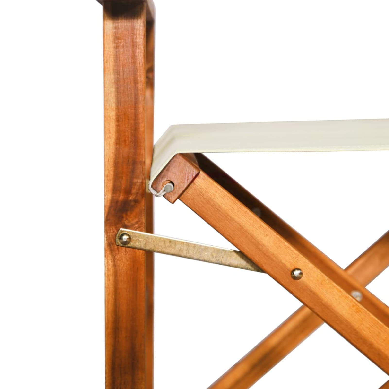 2 sedie da regista in legno massello di acacia, sedie da regista, sedie da regista, per campeggio, giardino, sedie da esterno, mobili per casa, sala da pranzo, tipo 1