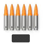 GORTAR 308Win Snap Caps Training Dummy Rounds Practice Safe Loading Firing Close to Real Weight -6 Pcs