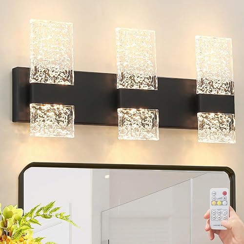 Miniatura 16 de Luz de Tocador de Baño Moderna de Níquel Cepillado de 8 Luces, Elegantes Accesorios de Iluminación de Baño de Níquel LED sobre Espejo, Accesorios de