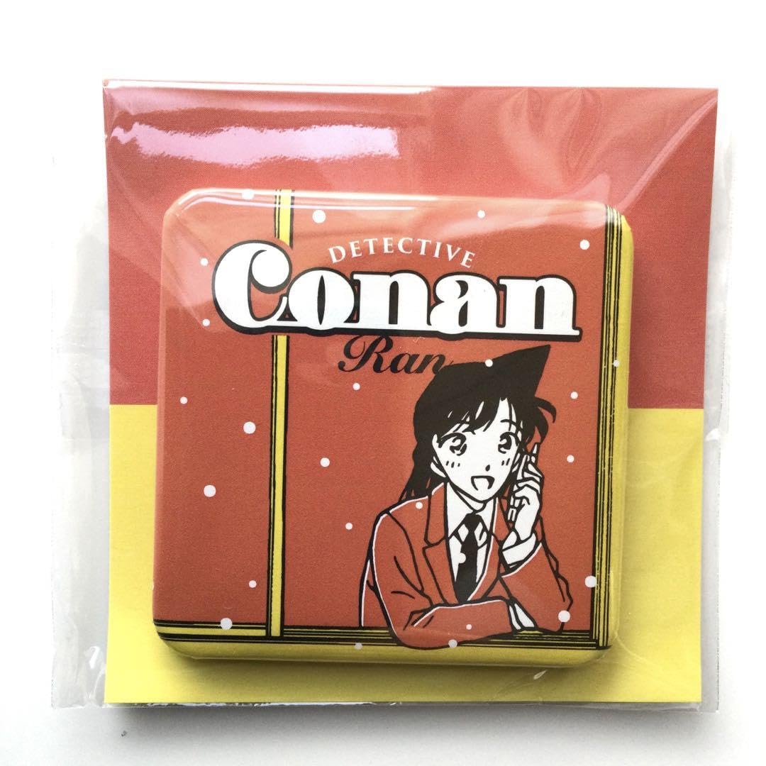 Amazon | コナン探偵社 限定 缶バッジ 〈毛利蘭〉 2個セット 鳥取県 北