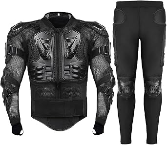 Generic Motorcycle Jacket Men Body Armor Motorcycle Armor Motocross Racing Jacket Riding Motorbike Moto Protection
