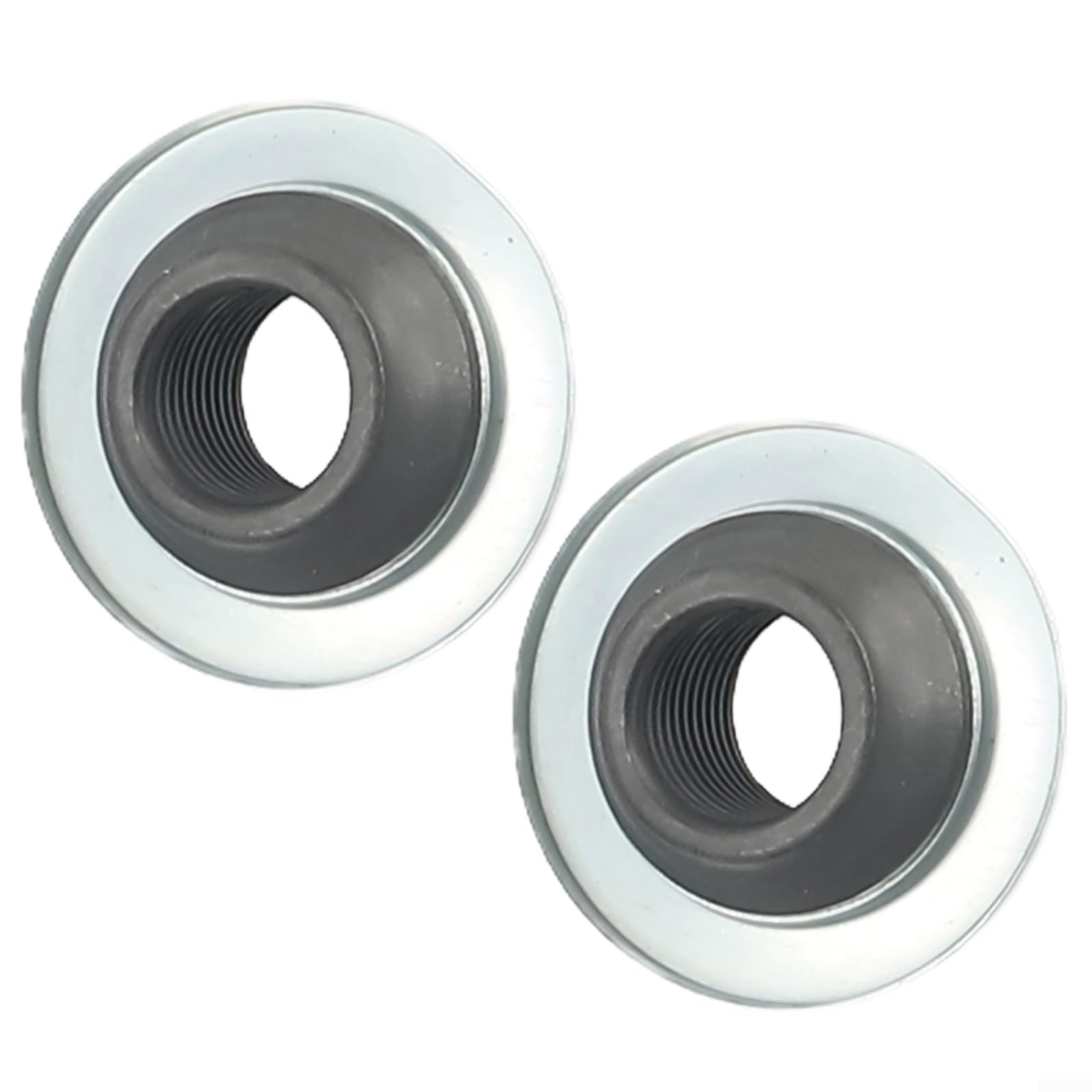 Dadi conici in acciaio per asse della bicicletta, 3/8" x 26 TPI per mozzi posteriori solidi, parti di ricambio per mozzi posteriori, circa 13,6 mm di lunghezza, confezione da 2