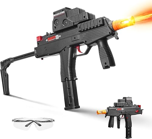 Cuerpo automático de nailon, pistola eléctrica de espuma de 170 FPS, capacidad de disparo al aire libre, edad 18+ (MPlight9)