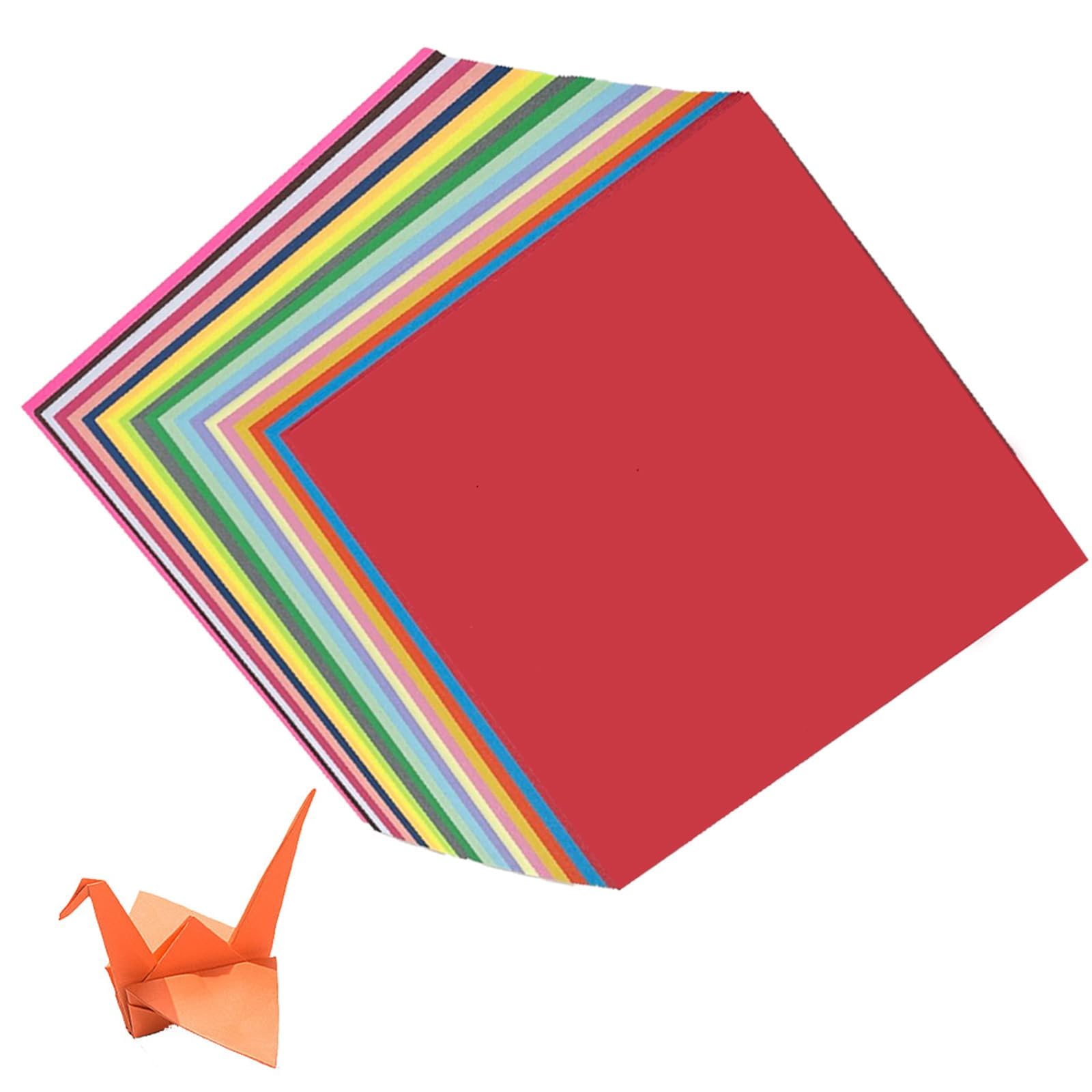 300 PCS Colour Paper, 15 x 15cm Coloured Paper Double Sided 70g, 20 ...