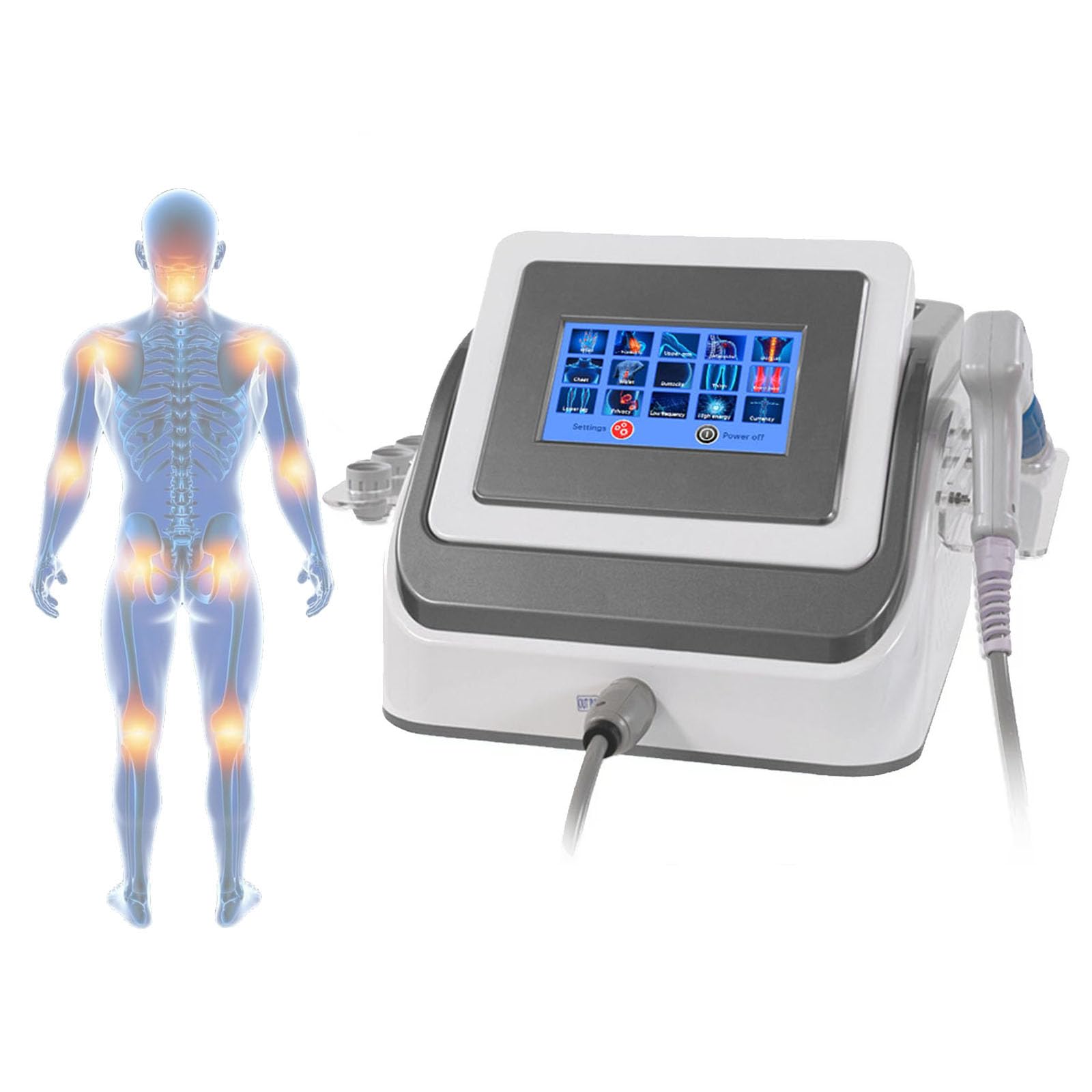 Strumento per Fisioterapia Ad Onde D'urto Extracorporee