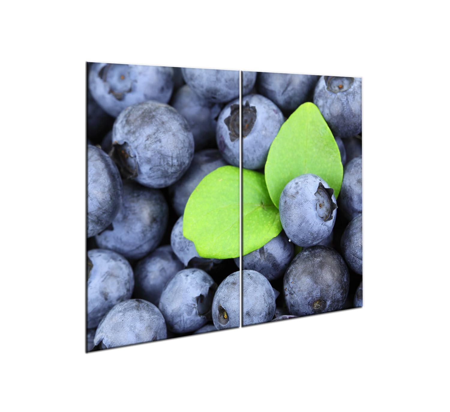 CTC-Trade - Set de 2 placas de 30 x 52 cm para cubrir vitrocerámica y vitrocerámica de color azul