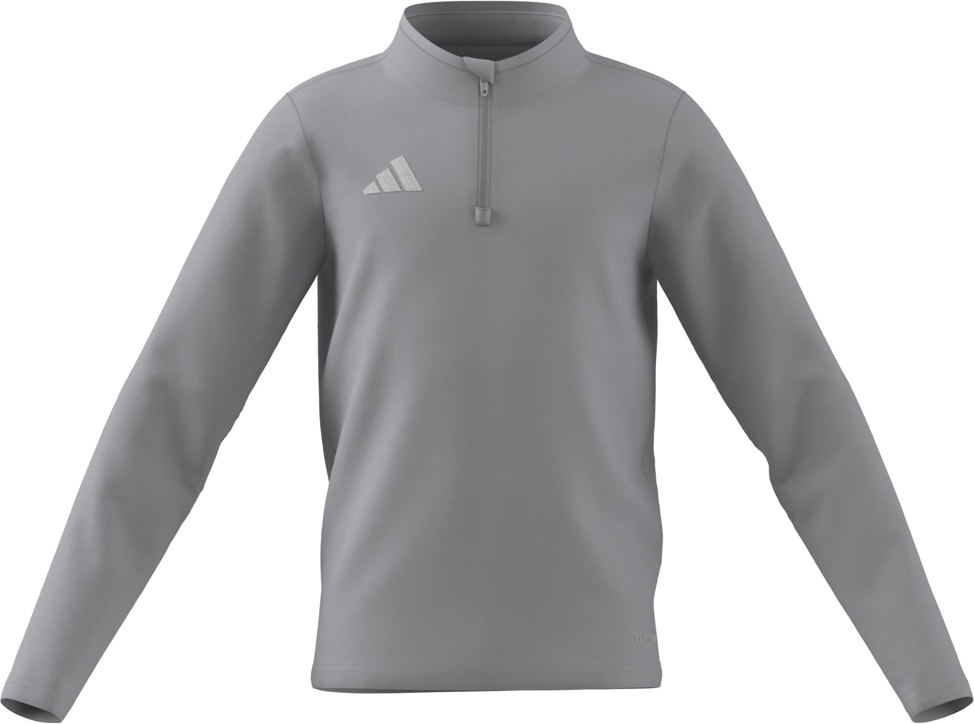 adidas Unisex Kids Entrada26 Training Top Kids Sweatshirt, team light grey/white, 15-16 Years