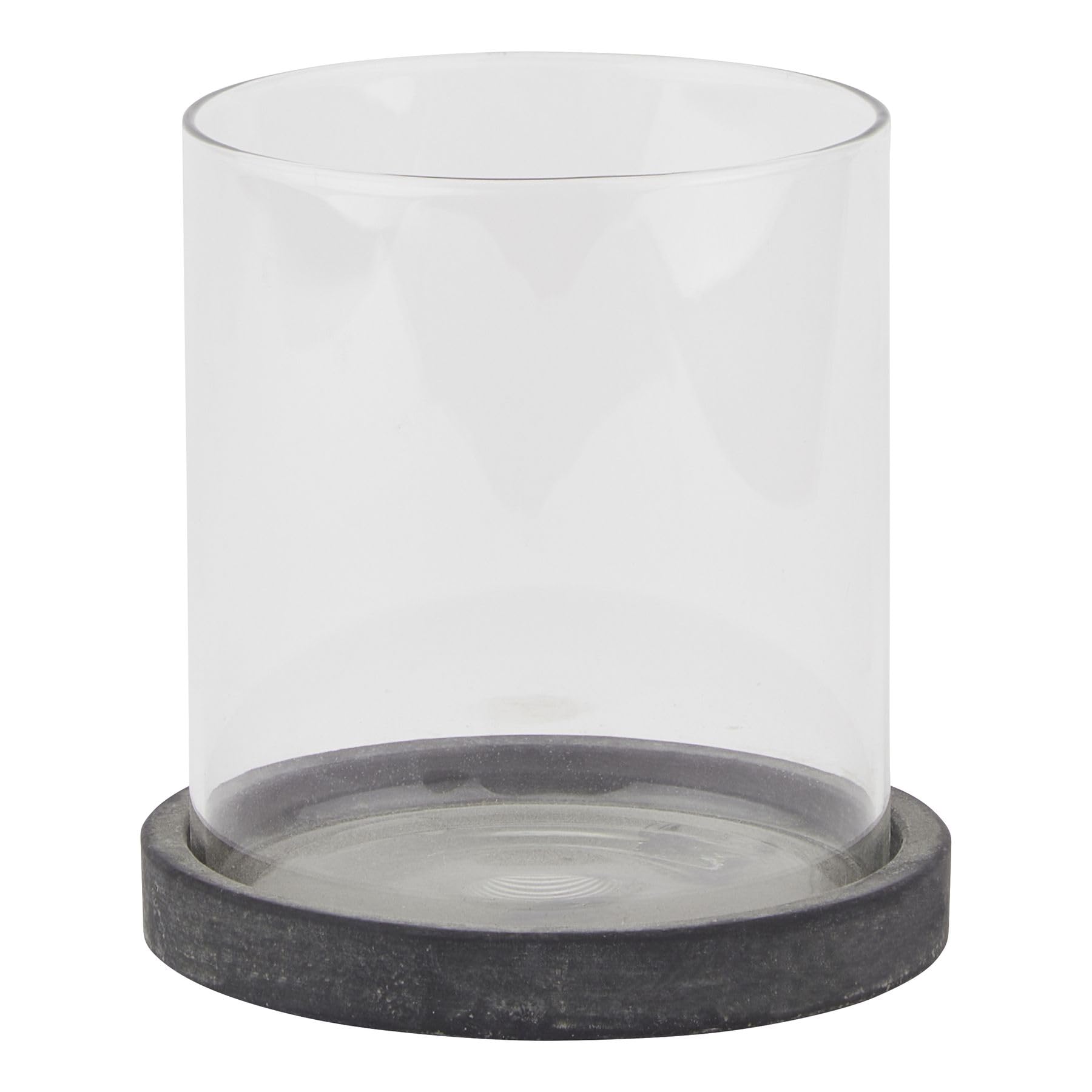Hill Interiors Amalfi Hurricane Lantern (One Size) (Grey)