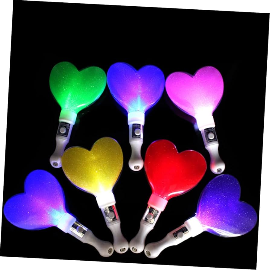 ペンライト ハート型 翼付き 紫色発光 Amazon.co.jp: Alasum 4個 ペンライト ハート ペンライト ライブ