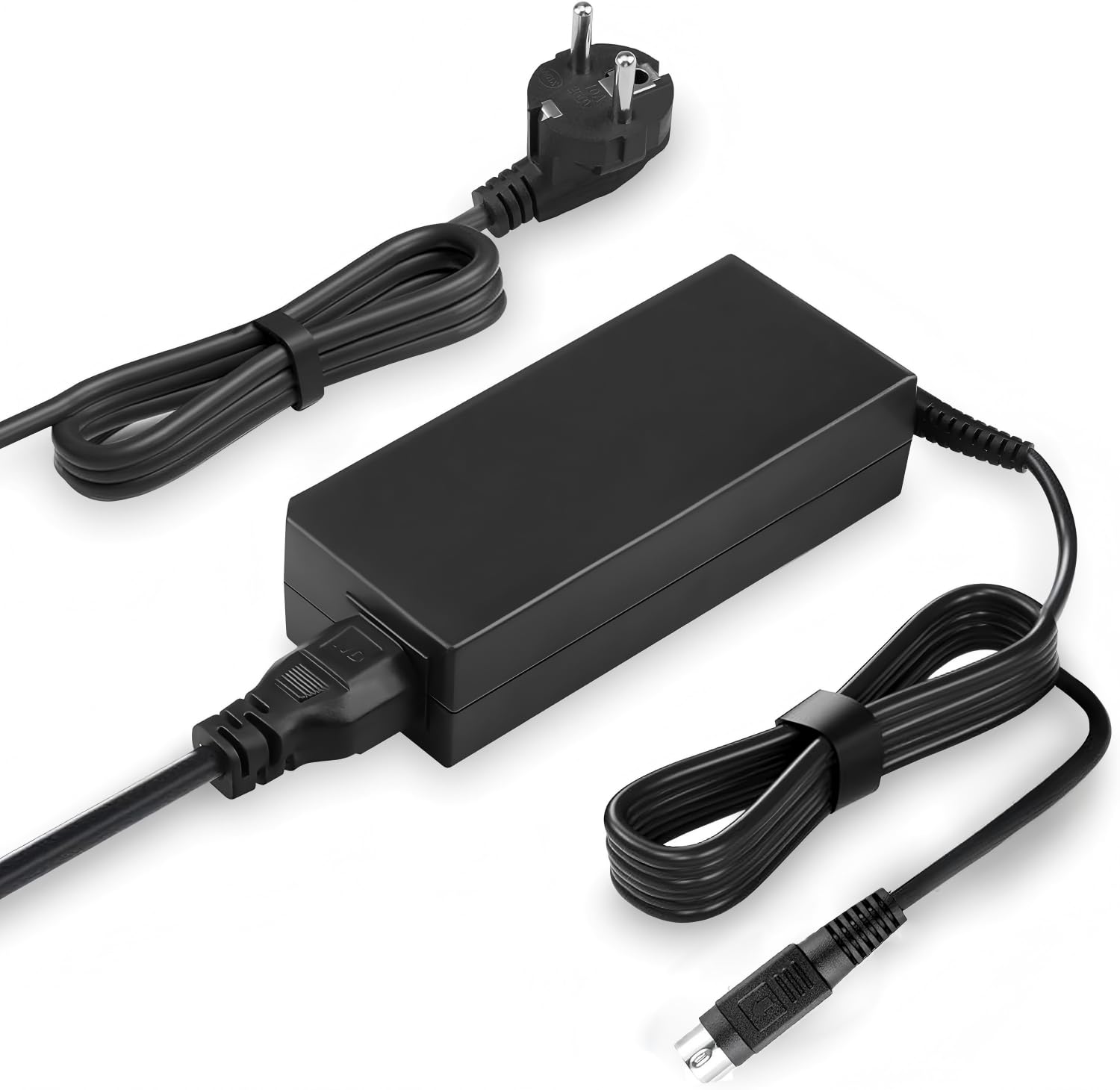 Guy-Tech 4-pinowy adapter DIN-AC/DC do LaCie 9000398U 5big Thunderbolt 20 TB 5-Bay RAID Professional Desktop Network Memory Server HDD zasilacz sieciowy ładowarka