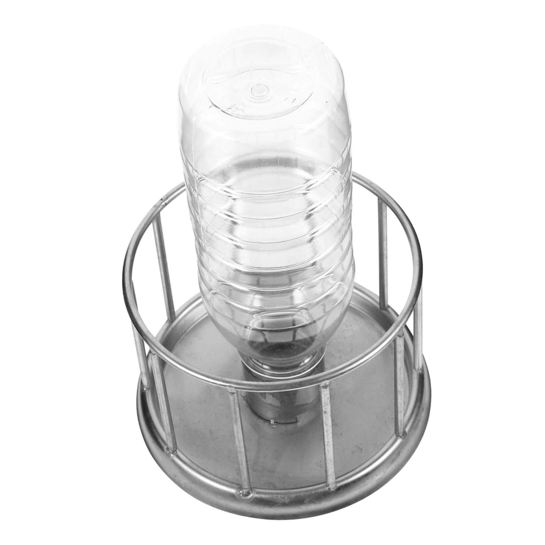 4 Comederos para Y Reptiles 2 En 1 De Acero Inoxidable Resistentes Al Óxido.