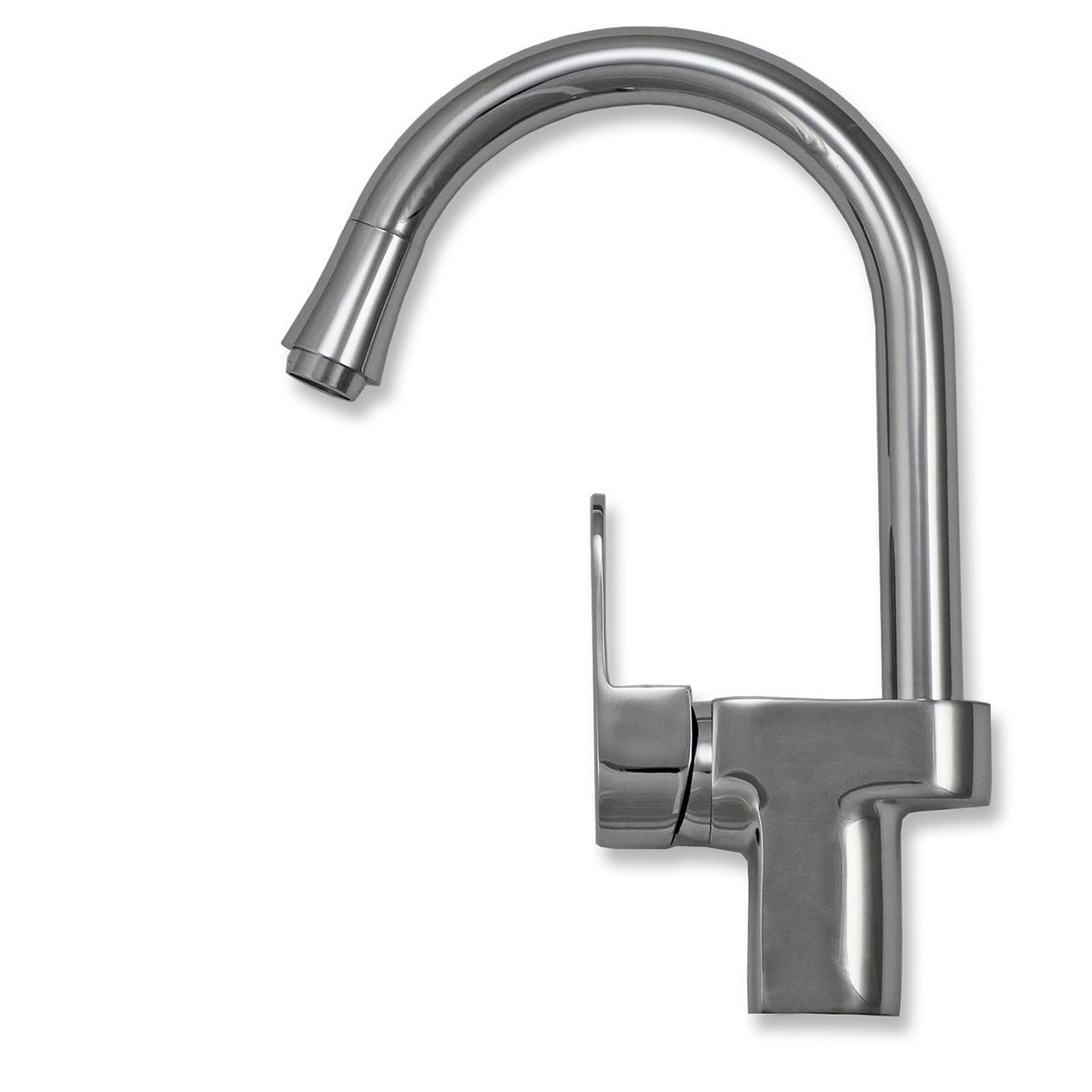 KuKoo Premium Edelstahl Einbauspüle Küchenspüle Spültisch mit Resteschale+ Gratis Confetti Wasserhahn- Mischbatterie Einhebelmischer - Mischbatterie + Gratis Rohr-Installationsset