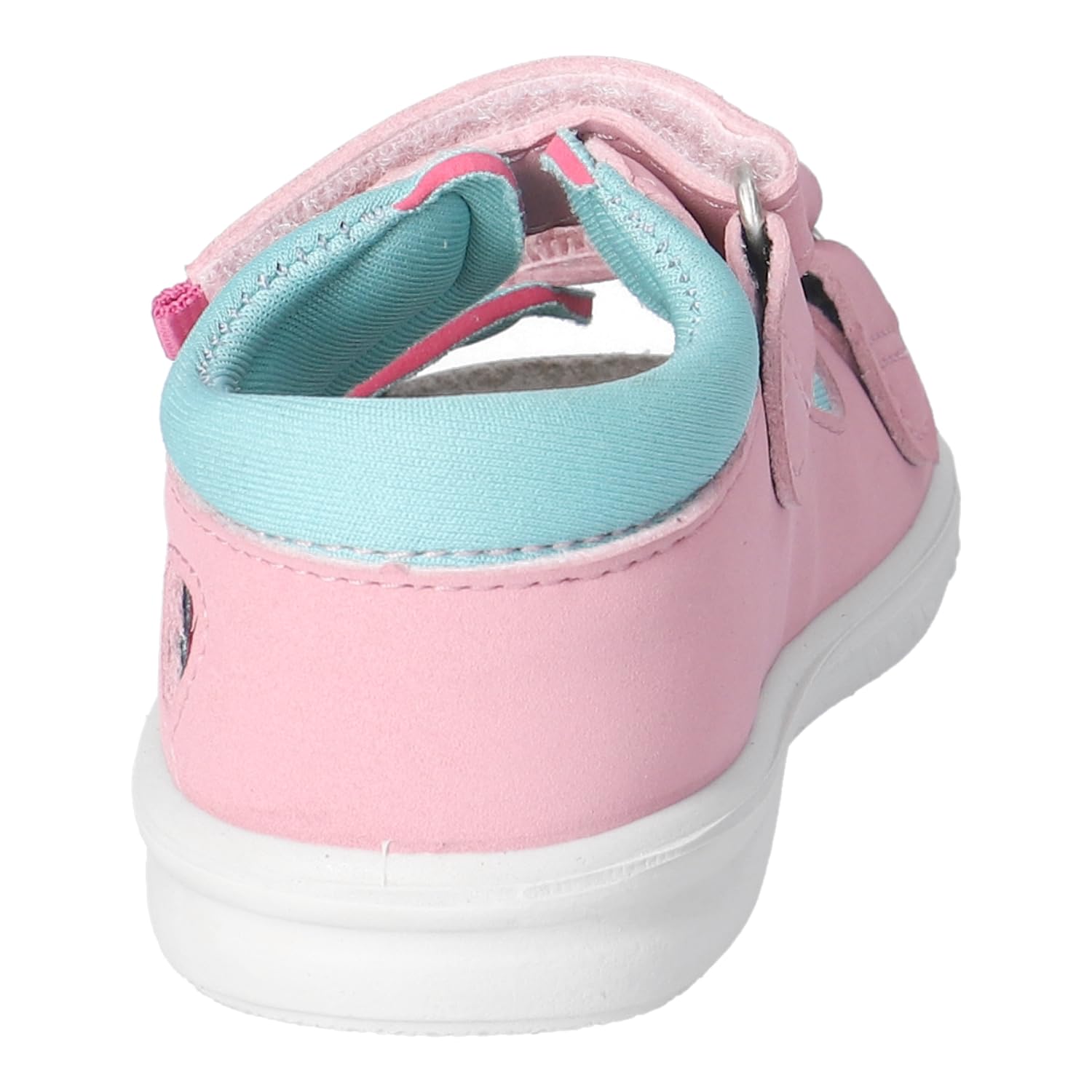 RICOSTA Mädchen Badesandalen MANTU, Kinder Lauflernschuhe, Weite: MITTEL, waschbar, Outdoorsandalen, Aquaschuhe, Mallow/Frozen (330), 24 EU