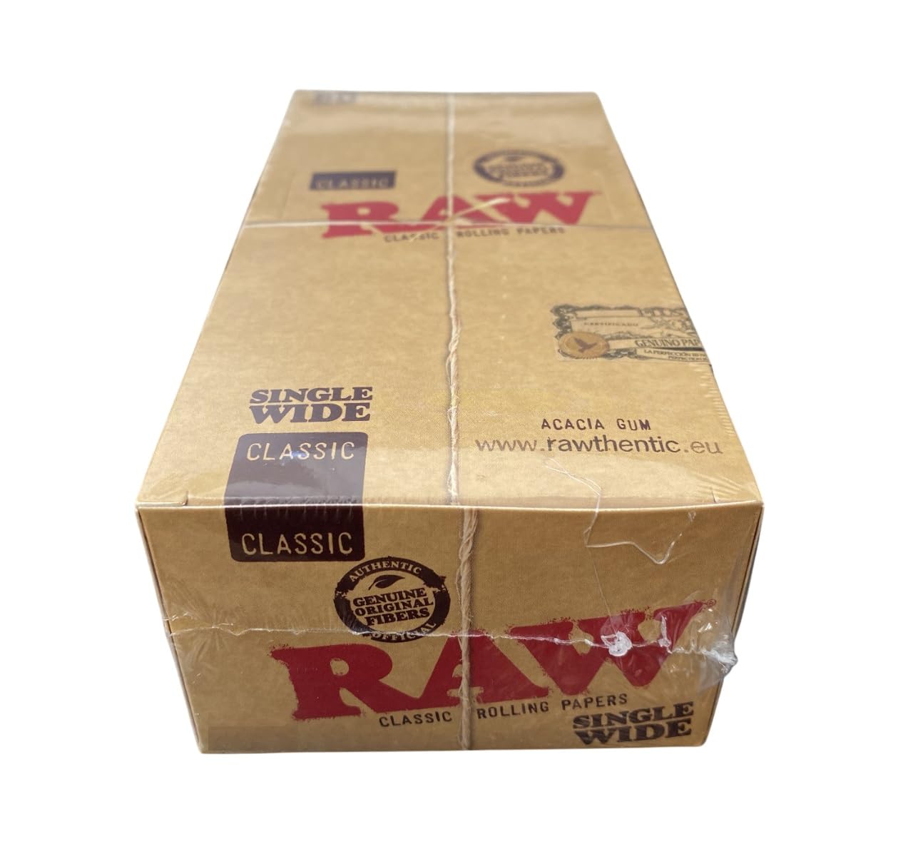Amazon.co.jp: RAW Classic Single Wide Cigarette Papers Regular