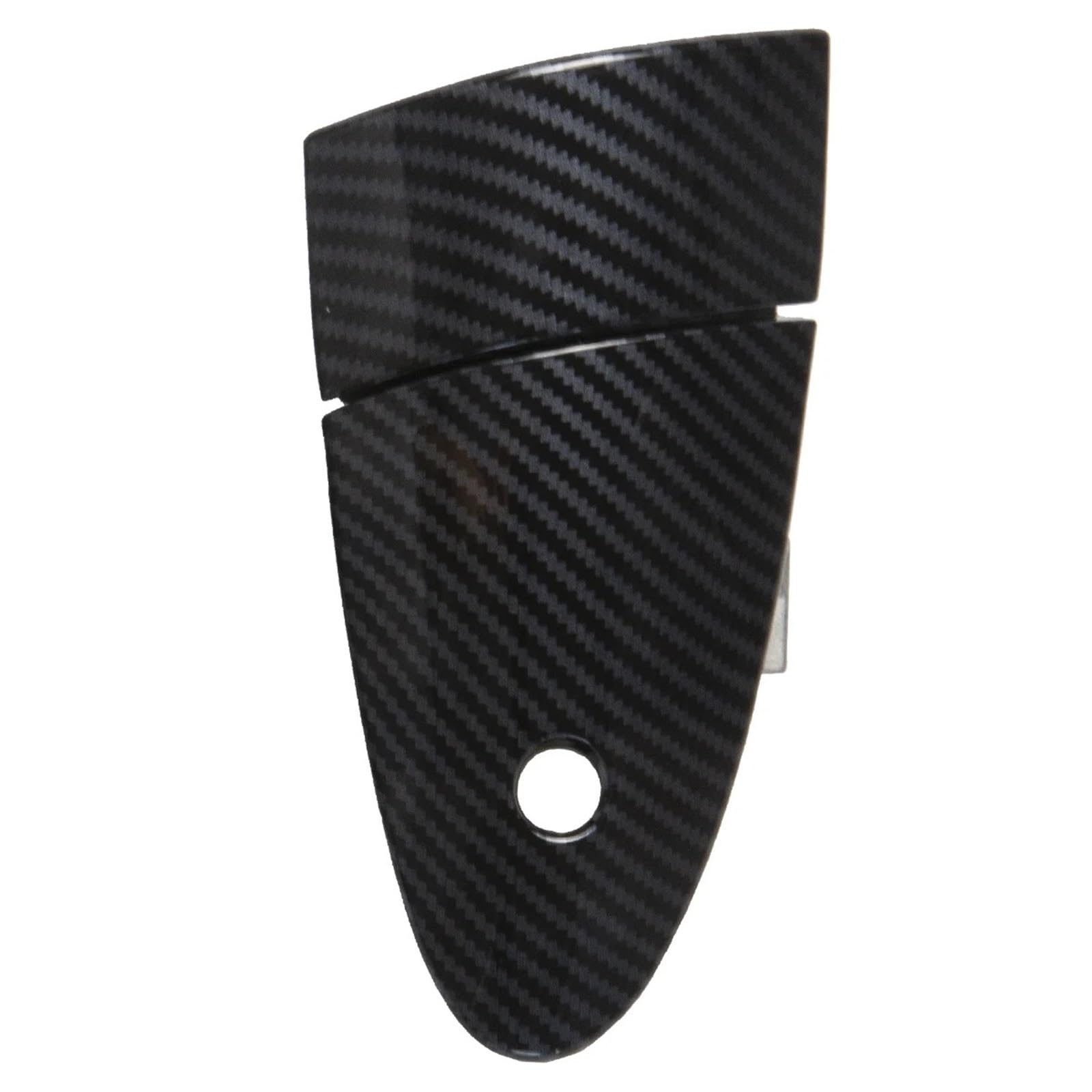 Cgbwmb Carbon Fiber R Hole Exterior Door Handle For Crz For Cr-Z Zf1 Zf2 2011-2015 Lhd Exterior Outer Door Handle Left And Right 72141-Szt-G01 72181-Szt-003(Carbon Fiber R Hole)