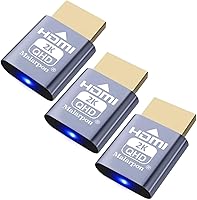 Vista 14 de Enchufe simulado HDMI compatible con pantalla sin cabeza emulador DDC EDID Headless Ghos con Windows Mac OSX Linux Ideal para aceleración