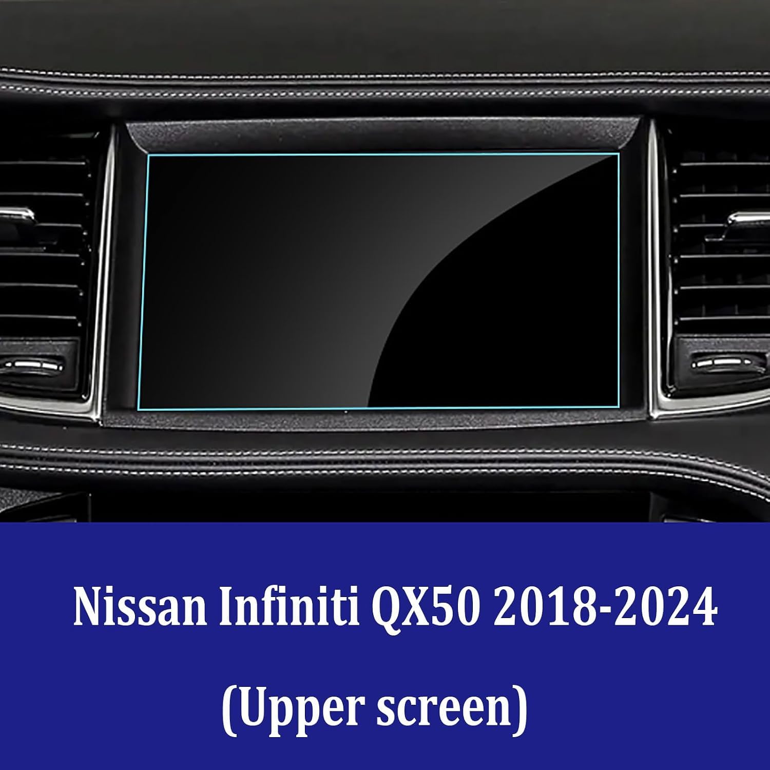 Pellicola Protettiva Auto per Nissan Infiniti QX50 2018-2024 Upper Screen