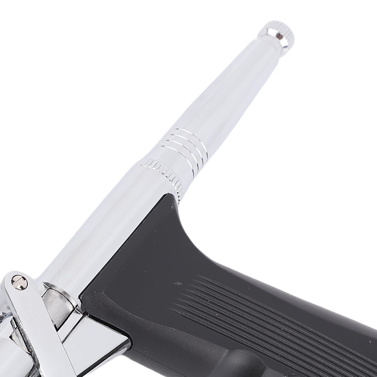 Airbrush-Set mit Doppelter Schwerkraftzufuhr und 0,3-mm-Düse Zum Malen von Künstlerbedarf, Flexibel und Einfach zu Bedienen, für Künstler und Anfänger, Aluminium und Kupfer