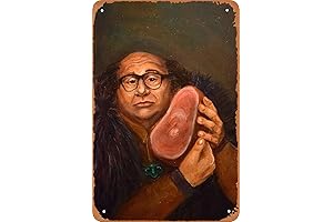 Danny Devito Cut Out: Vintage Tin Sign Wall Decor