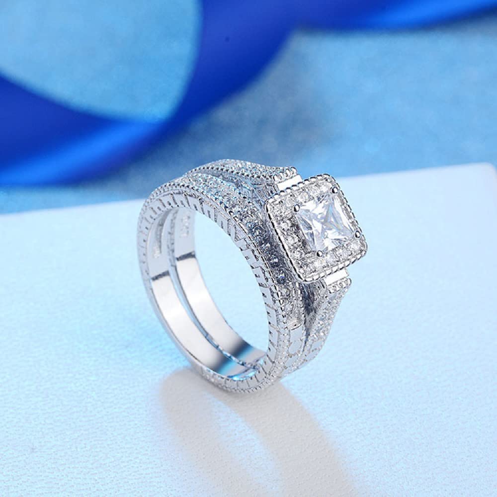 Amazon.com: Vintage Fashion Women's 925 Sterling Silver Square