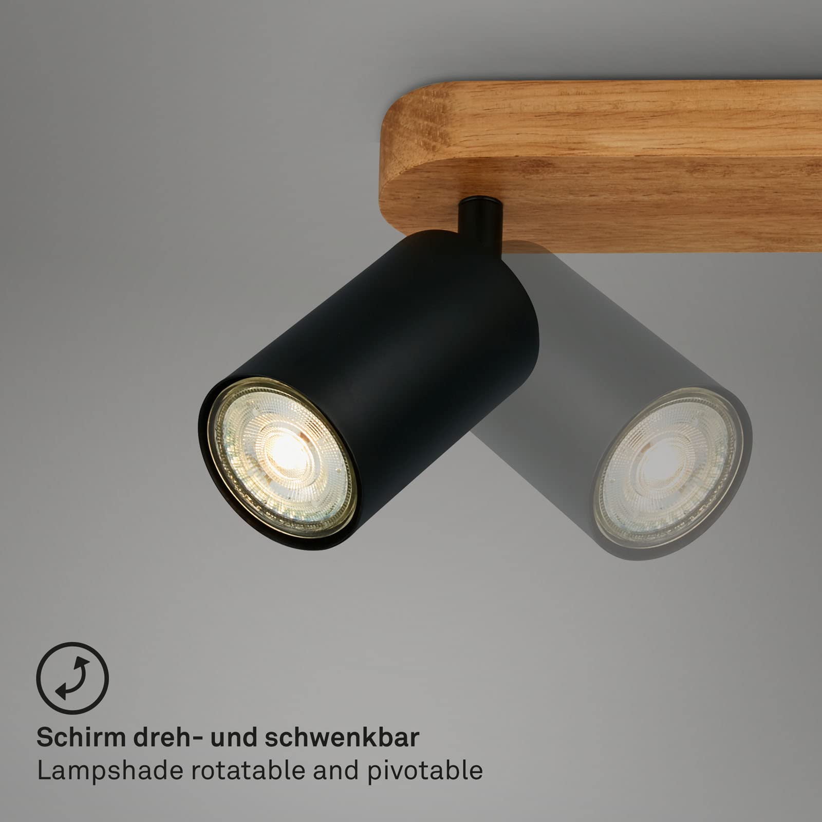 Vintage AND Wandlamp Chroom Bruin bij