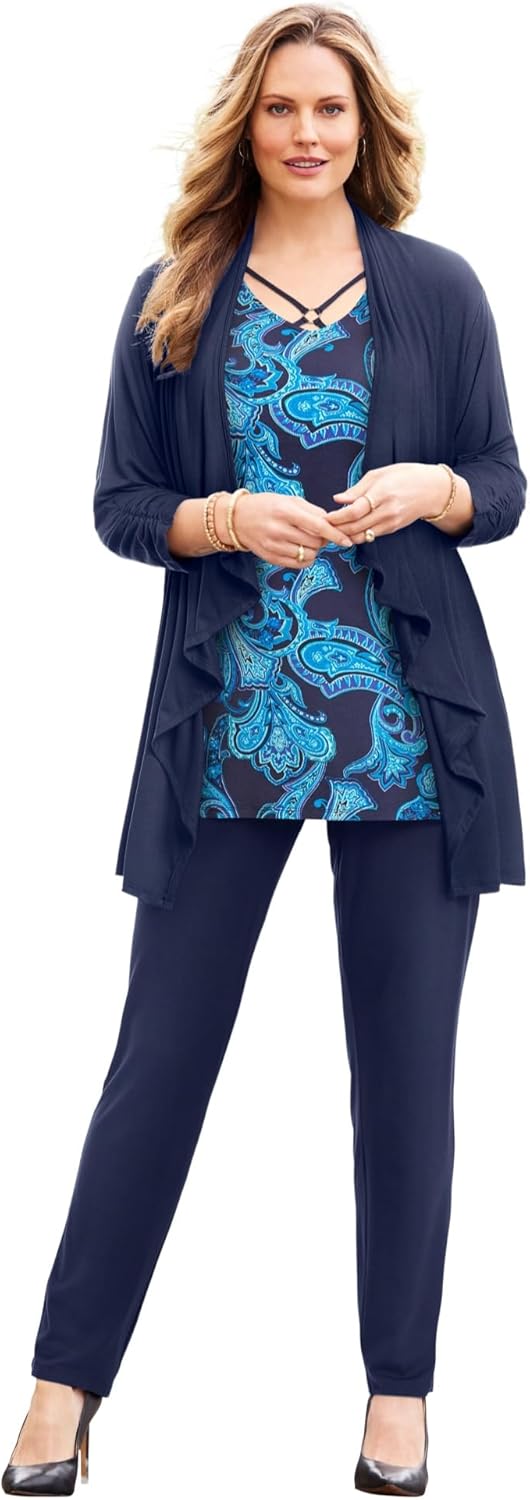 Women's Plus Size Anywear Classic Pant