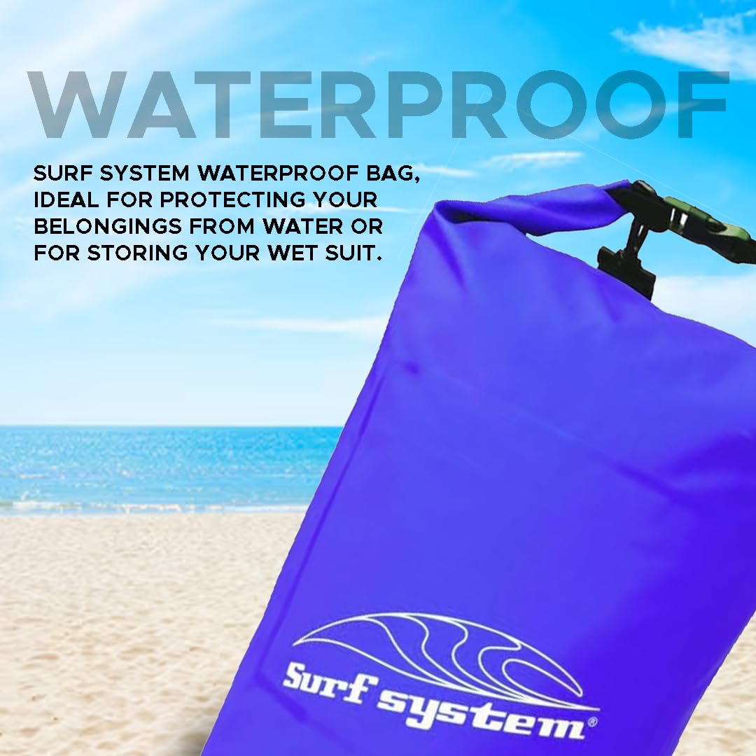 Grand Sac étanche Ultra/léger, Sac de Sport étanche avec bandoulière Facile à Transporter, Surf, Natation, plongée avec Tuba, plongée, Jet Ski, Bateau, pêche, Eau ou Neige 50L