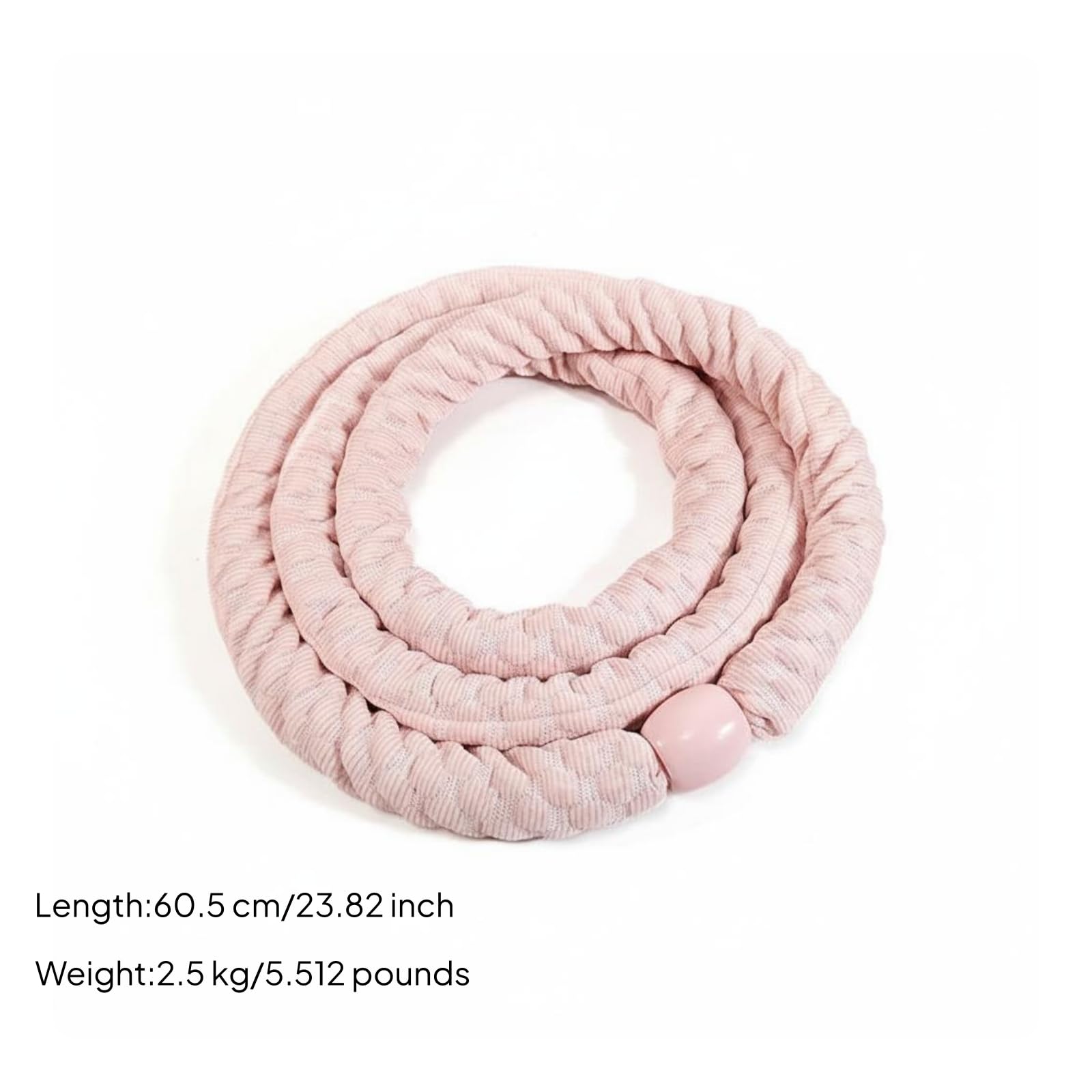 Aro de Ejercicio Fitness Aro Entrenamiento Aro Aeróbico con Resorte y Tela Fresca Adecuado para Rutinas de Calentamiento y Práctica Diaria en Casa