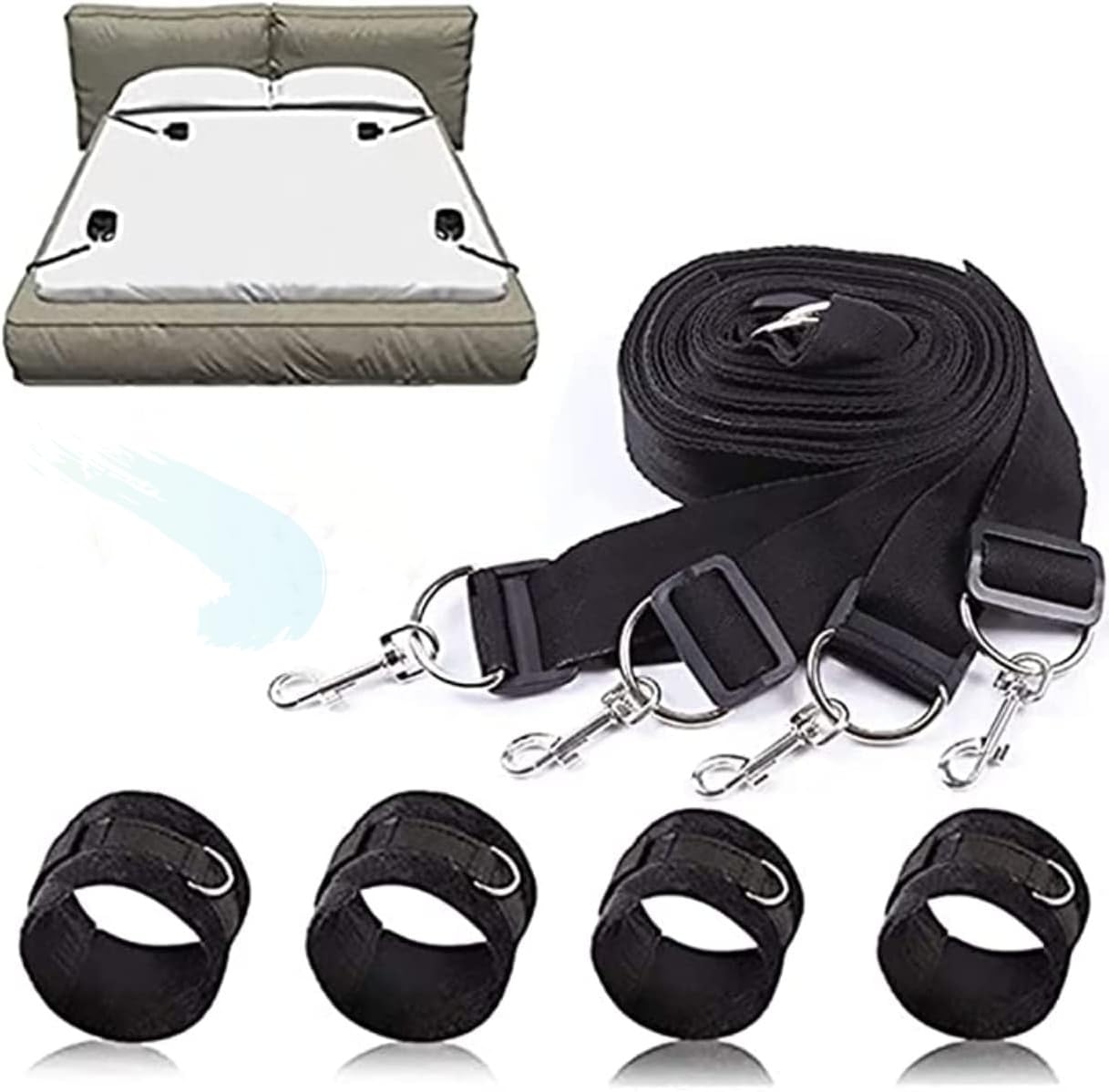 Sangle de yoga nylon pour progresser en souplesse sans douleur