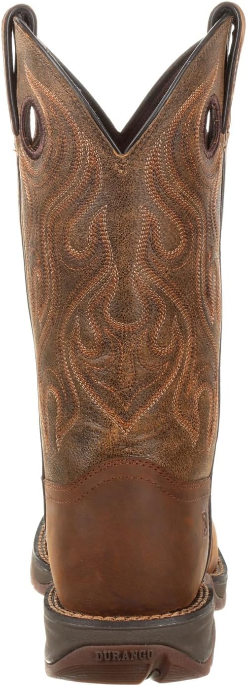 Durango® Rebel™ Sunset Brown Western Boot, Sunset Velocity And Trail Brn, Size 7.5(W) - Image 6