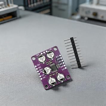 QOXEZY PCM1808 Audio ADC Board Module, 24-Bit Analog Input Decoder for ADC, 64x Oversampling Decoder, I2S Interface for Audio Player(1PCS)