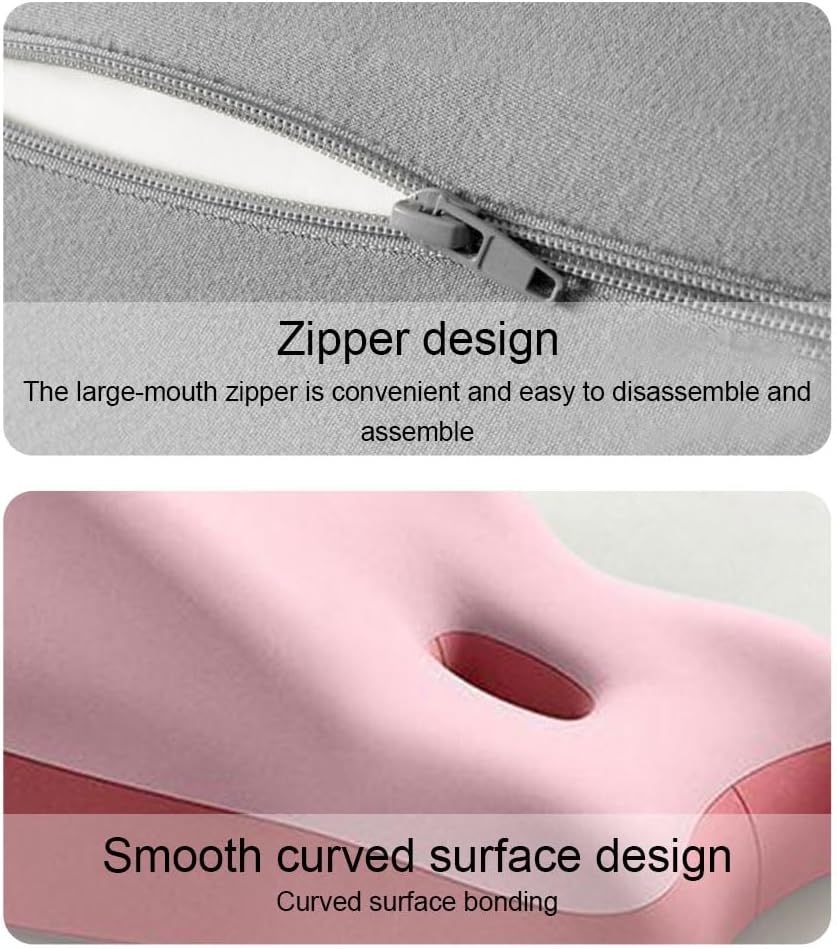 Couples Butt Cushion for Pregnant Women - Sturdy Design, Suitable for Home Use, Ideal for Sitting and Lying, Modern and Simple Style (Pink)