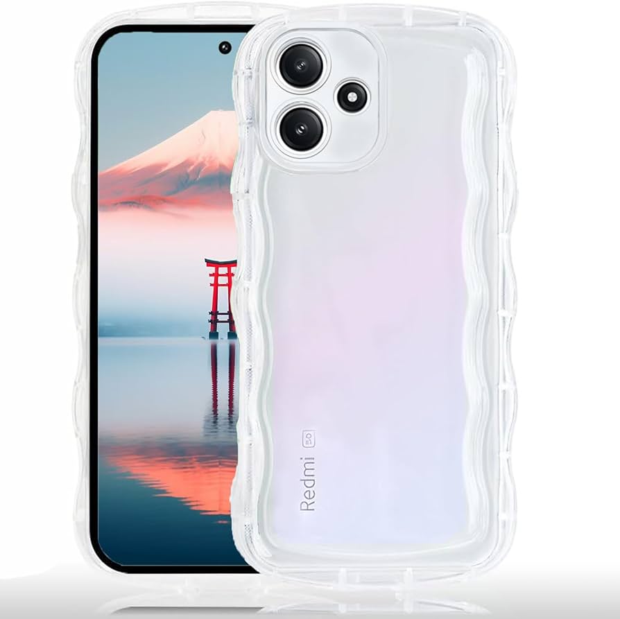 Amazon.co.jp: AVETUL Redmi 12 5G ケース クリア ウェーブ Redmi Note