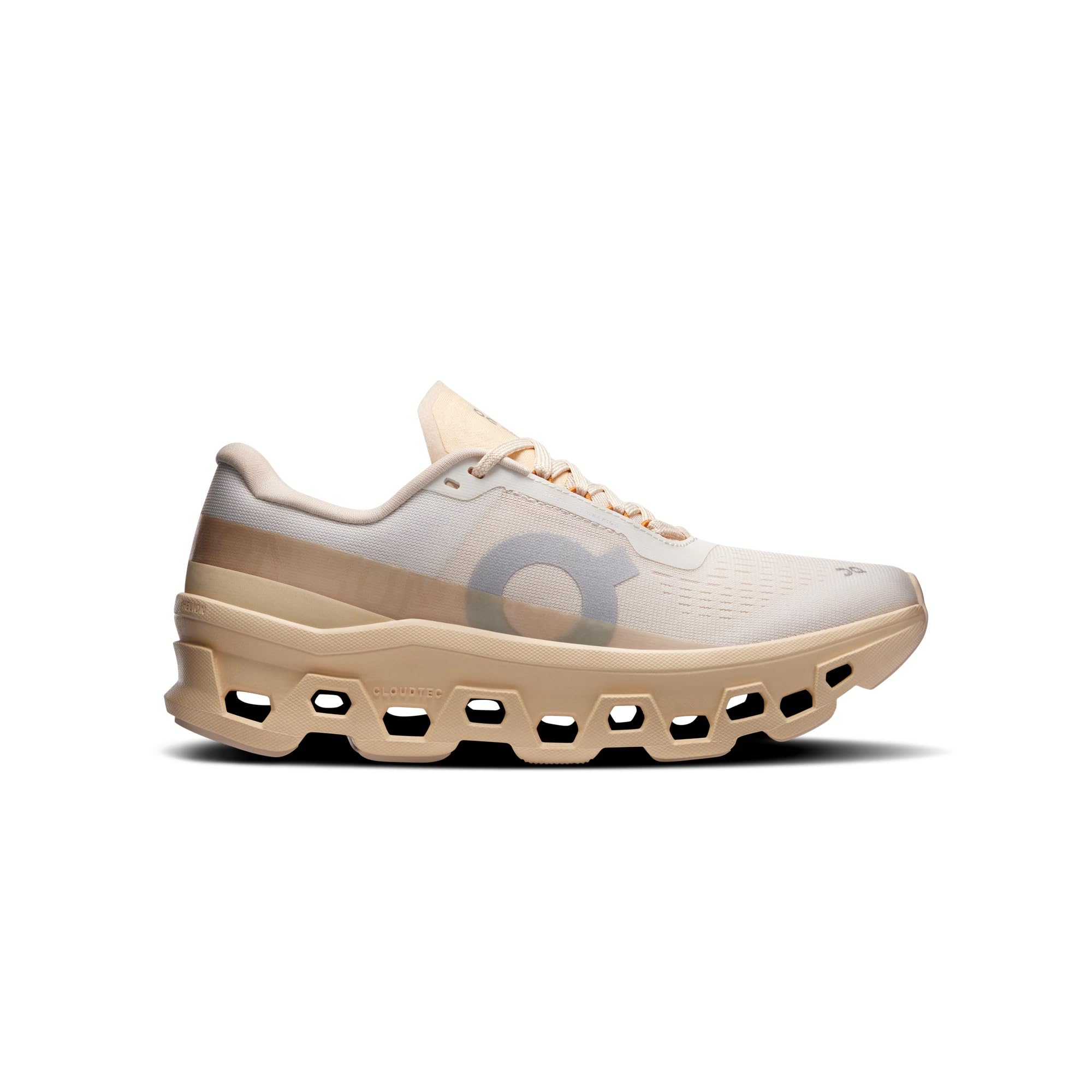 On Running Cloudmonster 1 Low Trainers - Female - Running Shoes - Beige - 6 Uk - Sport