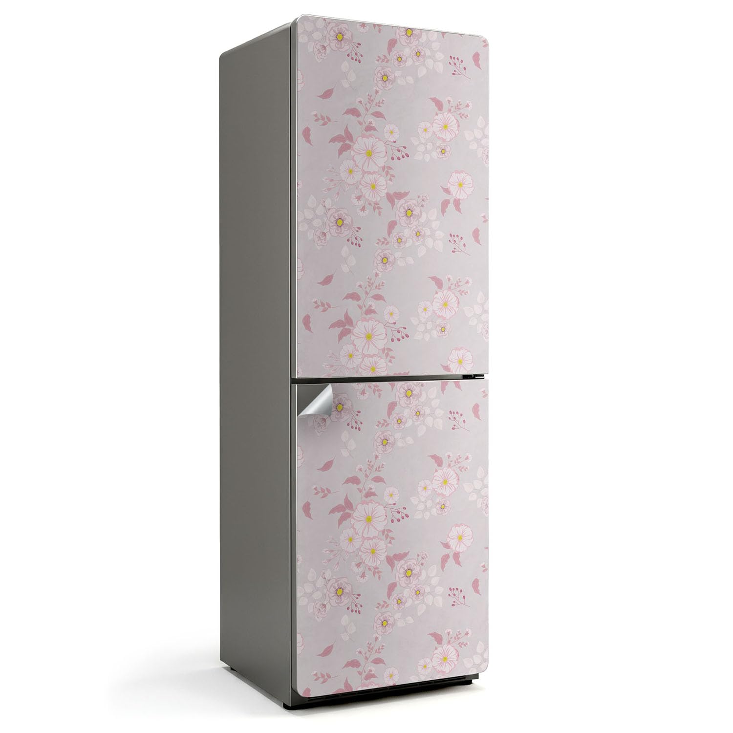 Sticker frigo 60x190 cm pour masquer les rayures et décorer votre cuisine
