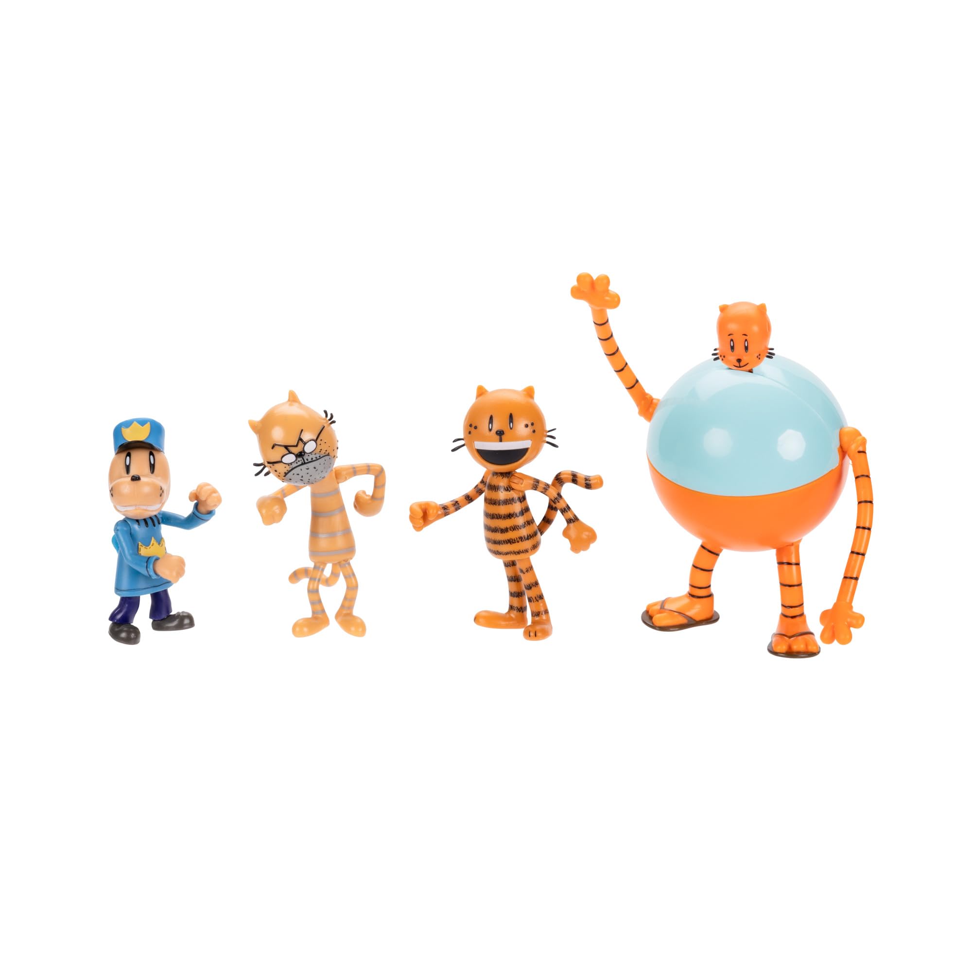 Dog Man Figurki 6,3 cm (2,5") 5-pak wielopak od Jakks Pacific's Wave #2