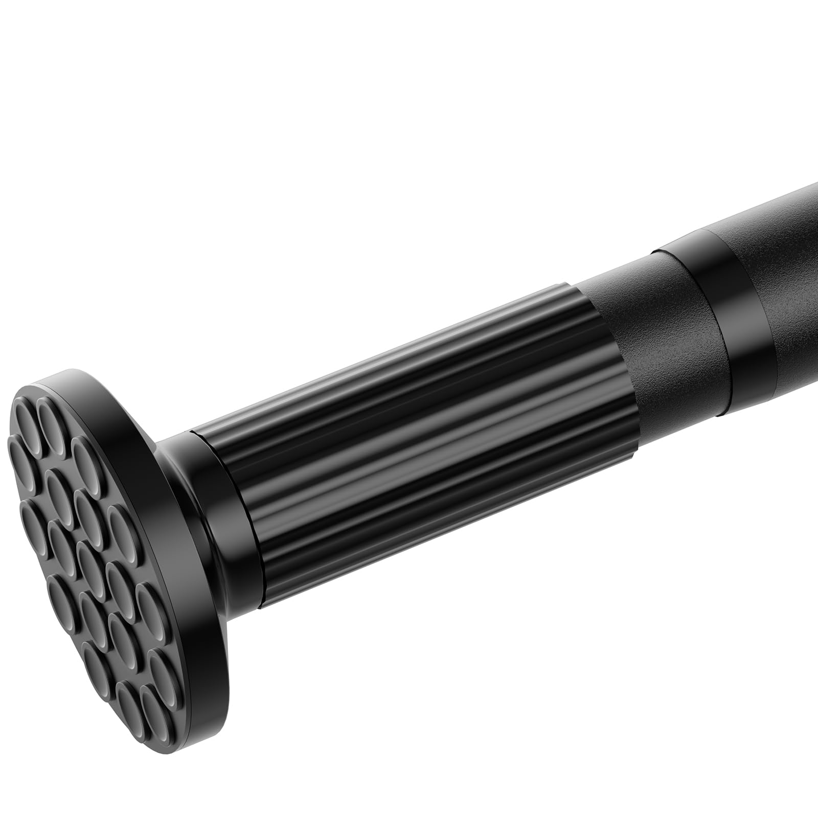 Extensible Tringle à Rideau 128-227cm Noir, Diamètre 32mm, 1 Pièce Tringle Rideau Extensible Sans Percage, Barre de Tension Télescopique, Pour Rideau de Salle de Bain, Fenêtre, Balcon