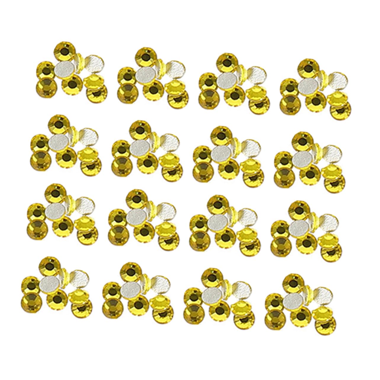 NUOBESTY 14400piezas Cristales De Para Uñas De Manicura Brillantes Decoraciones Para Manualidades y Accesorios