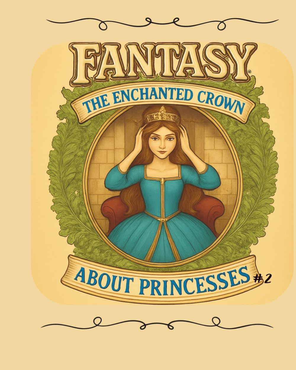 Fantasy, The Enchanted Crown: Coloring Book (Fantasy, The enchanted Dragon Realm)