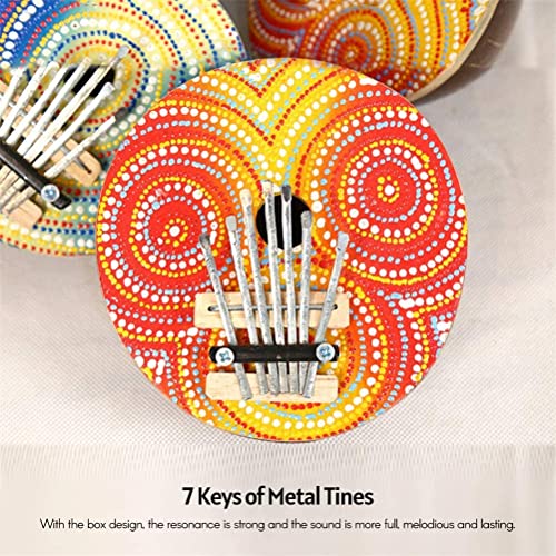 Mini Doigt Kalimba Pouce Piano 7 Touches Coloré Pouce Piano Kalimba Doigt Piano Noix De Coco en Métal Matériel… - Les Beatles, Paul McCartney, John Lennon, RIngo Starr, George Harrison Mini Doigt Kalimba Pouce Piano 7 Touches Coloré Pouce Piano Kalimba Doigt Piano Noix De Coco en Métal Matériel… – Image 4