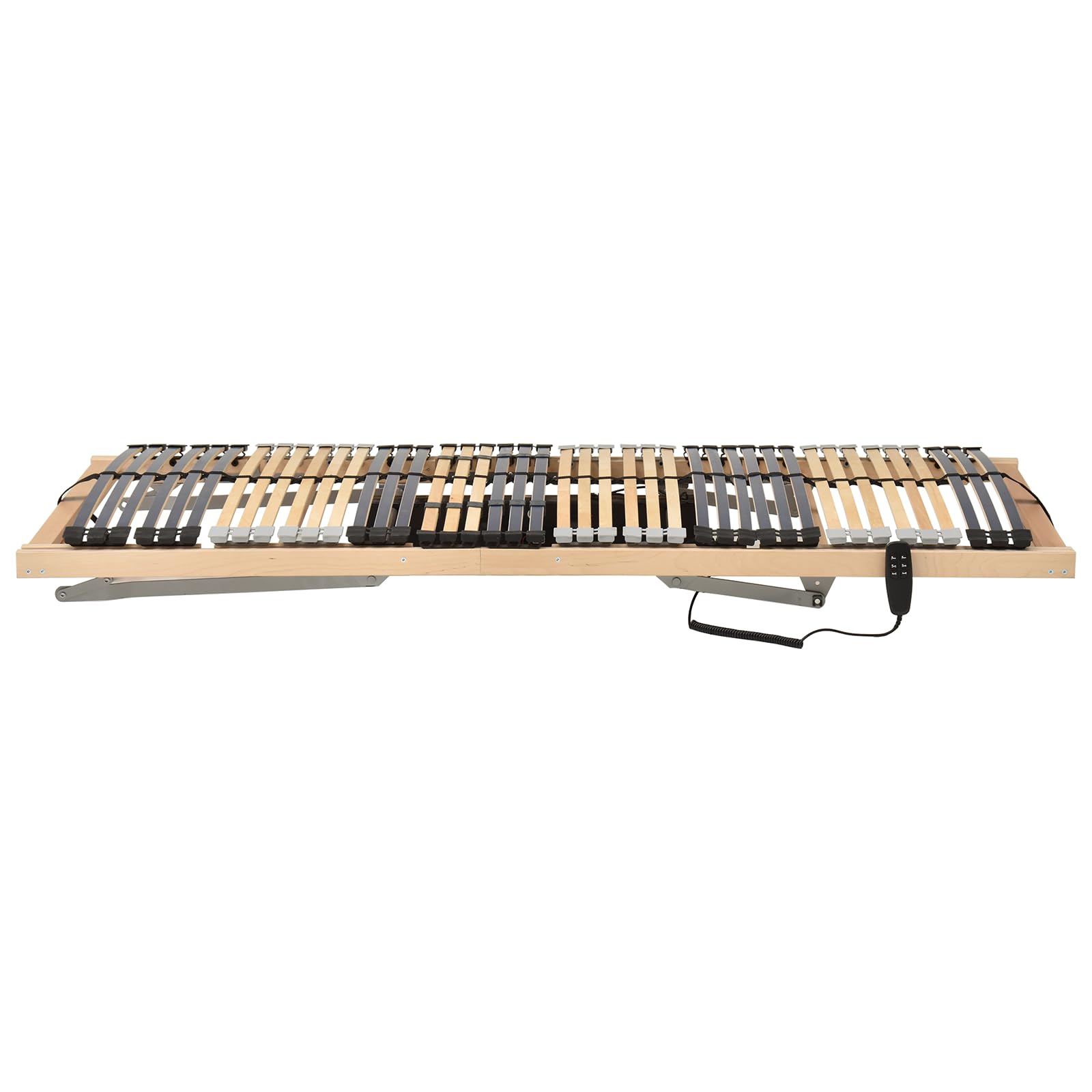 Somier eléctrico de 7 zonas, 39 láminas, 70 x 190 cm, ajustable, para un sueño reparador, perfecto para tu dormitorio, diseño robusto