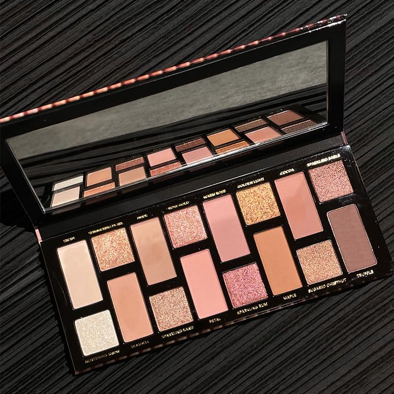 Palette di ombretti long lasting opachi e glitter miscelabili truccolo multi-uso per occhi viso Kit regalo cosmetici portatile principianti professionisti