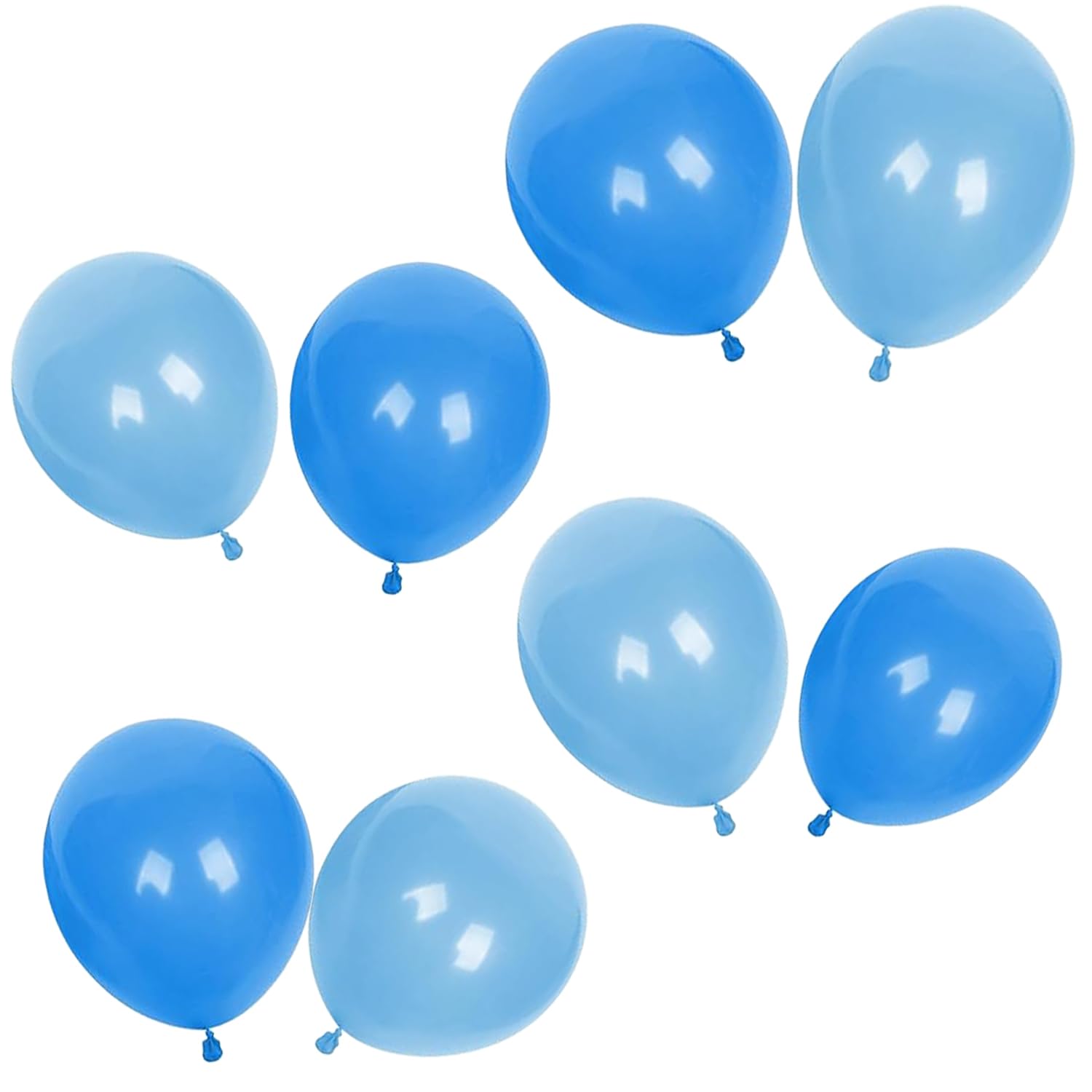 Talking Tables | Pack of 8 Blue Balloons | 30.5cm | Latex Party Decorations for Girls, Kids or Adults, Any Age